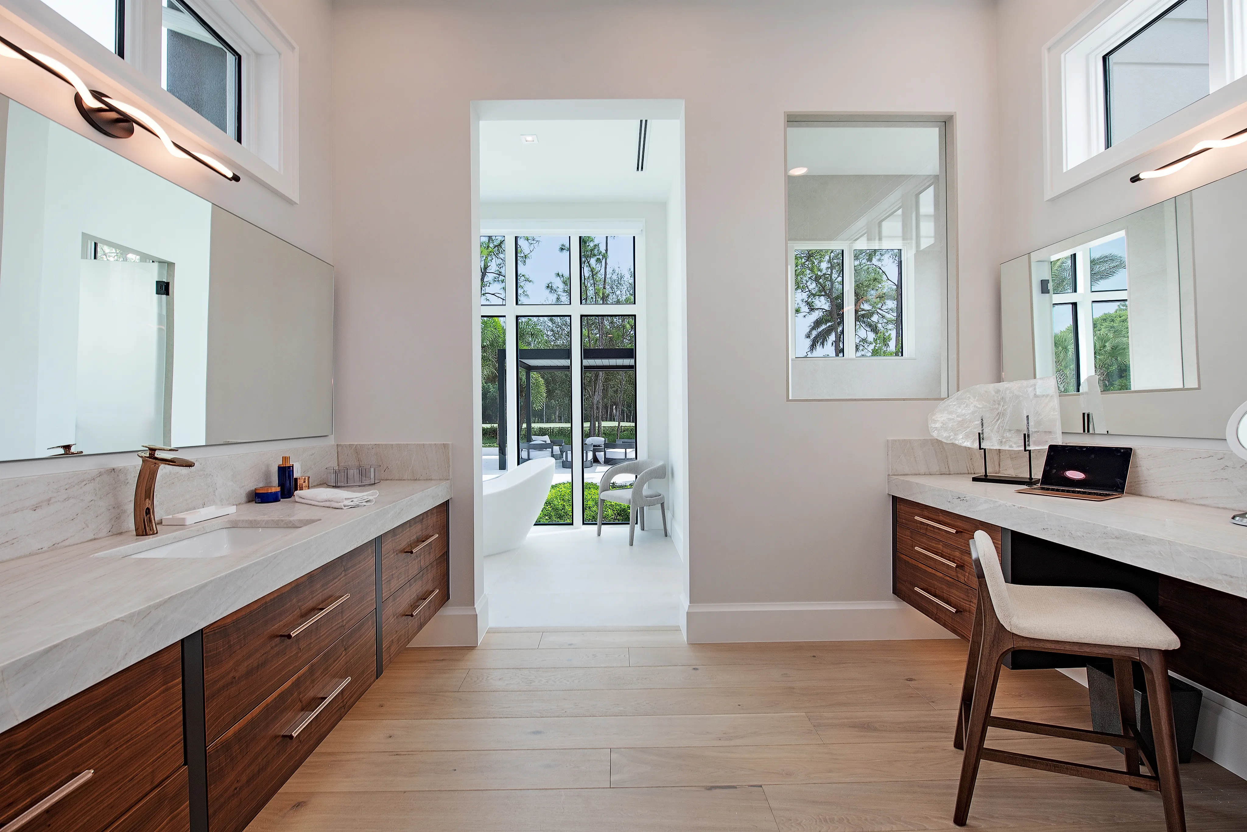 Grey Oaks Residence II: primary bath