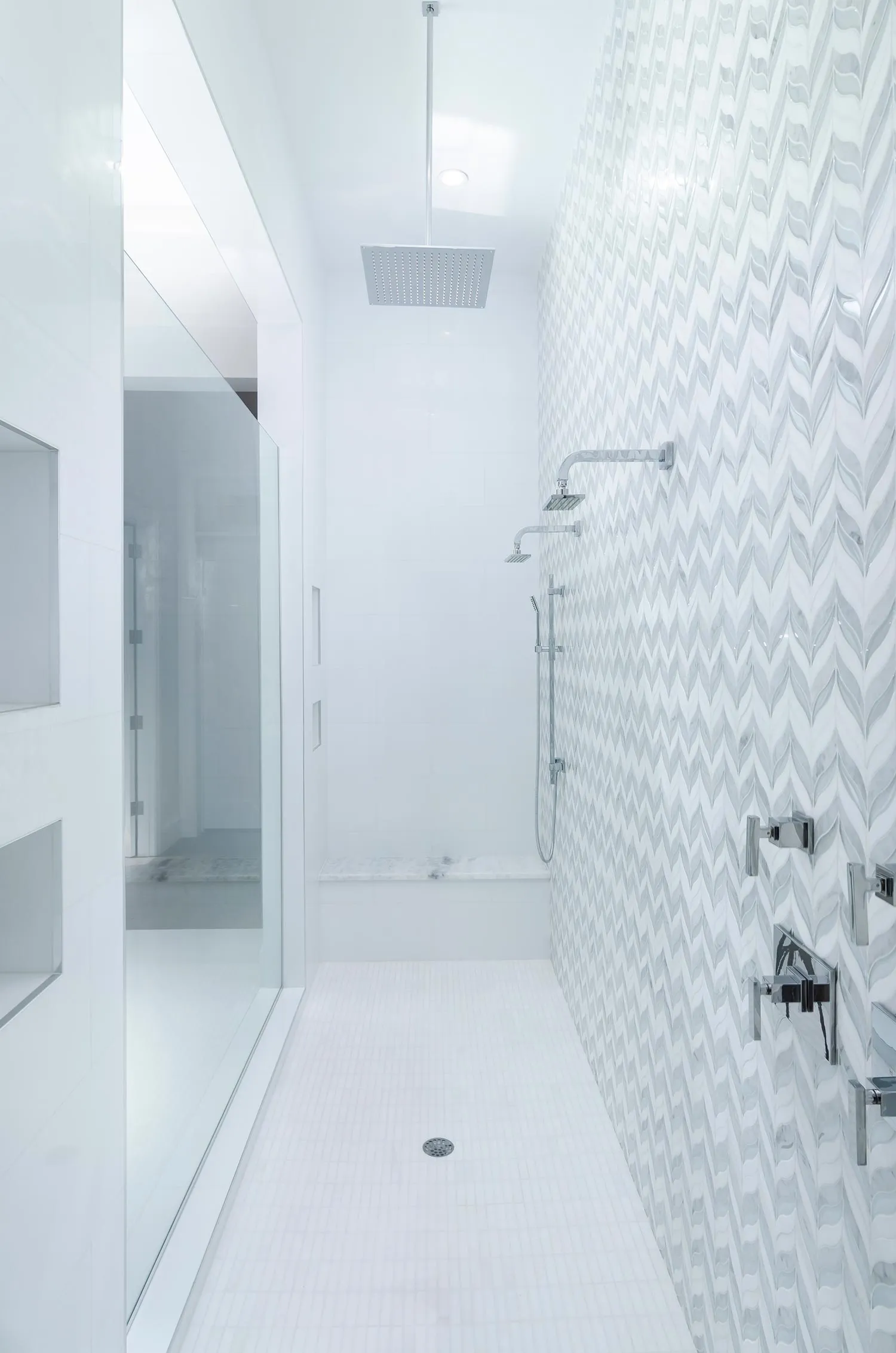 Pine Ridge Estates Residence IV: primary shower