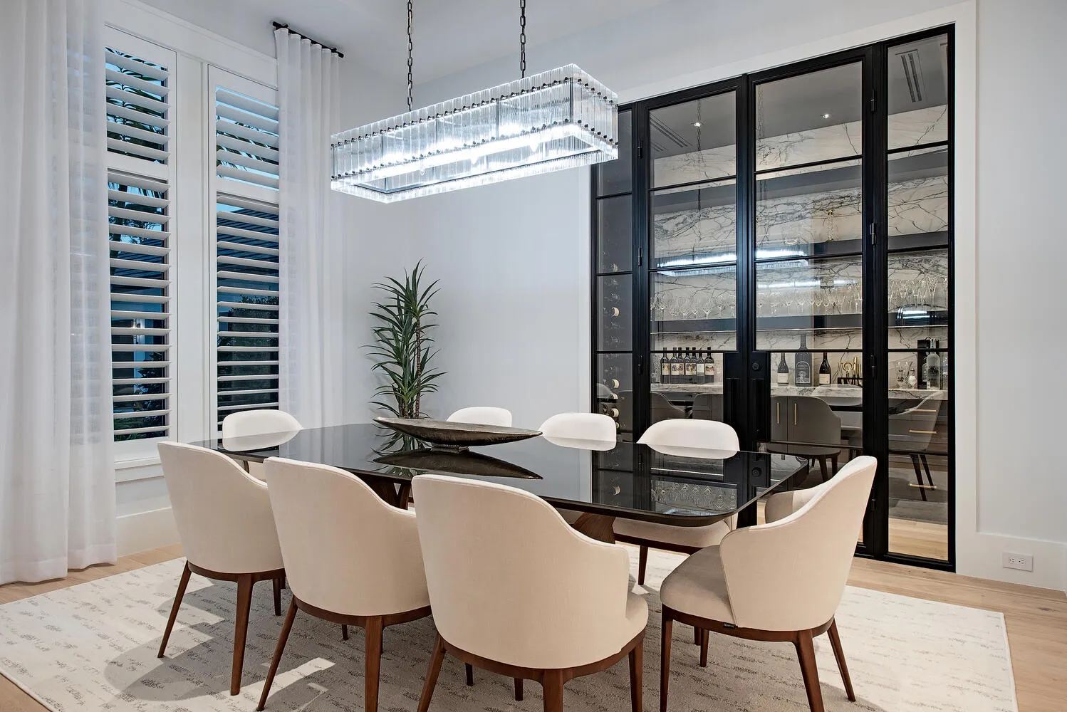 Coach House Lane Residence III: dining night